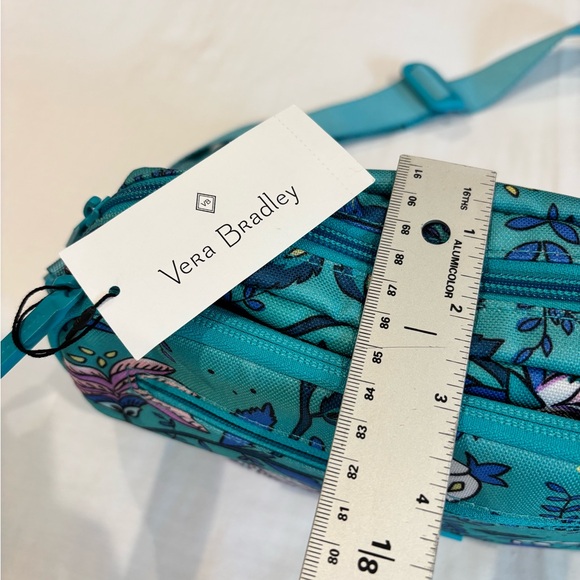 Vera Bradley Peacock Garden pattern Crossbody Bag - Picture 6 of 6